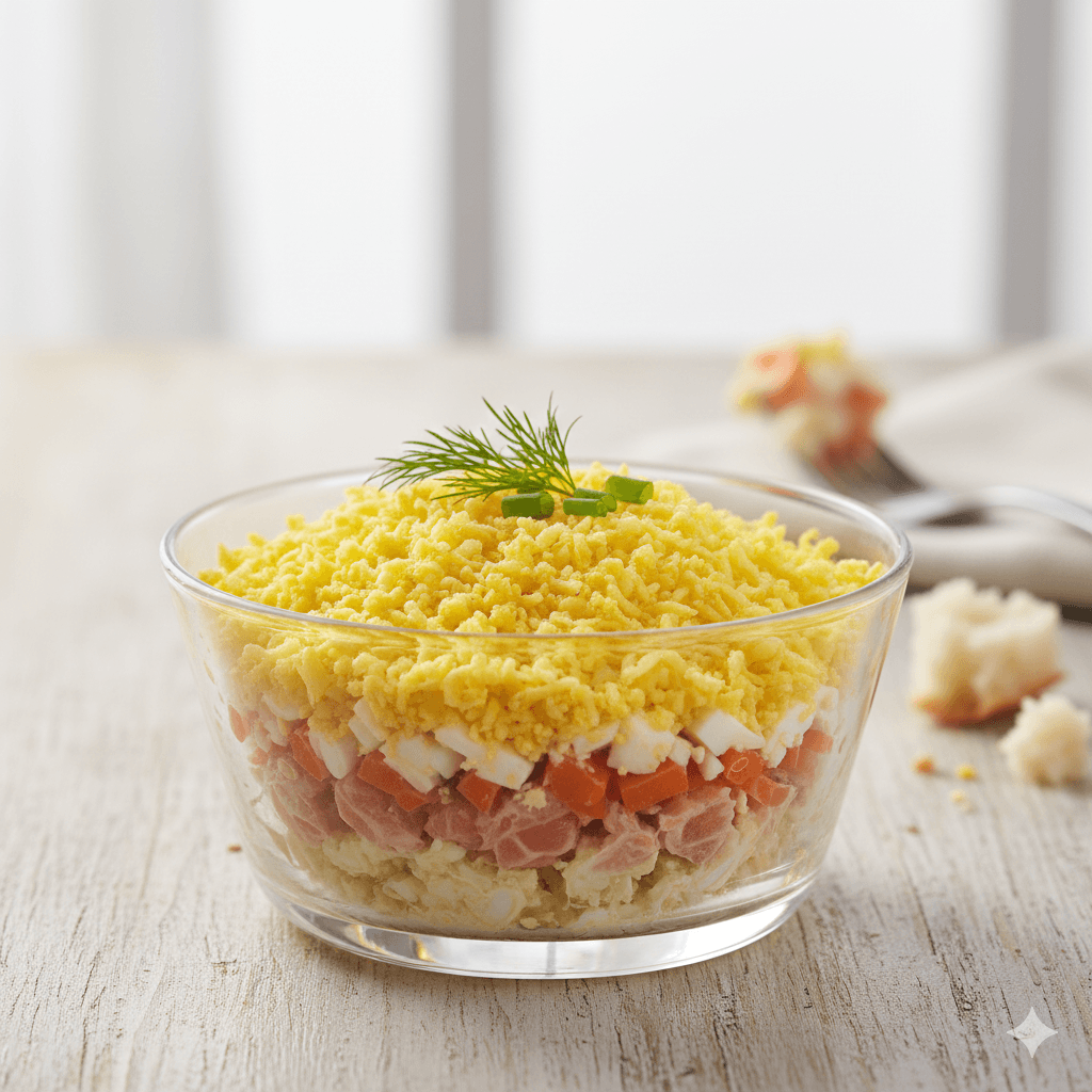 Салат Мимоза