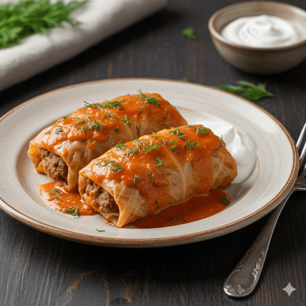 Голубцы с говядиной