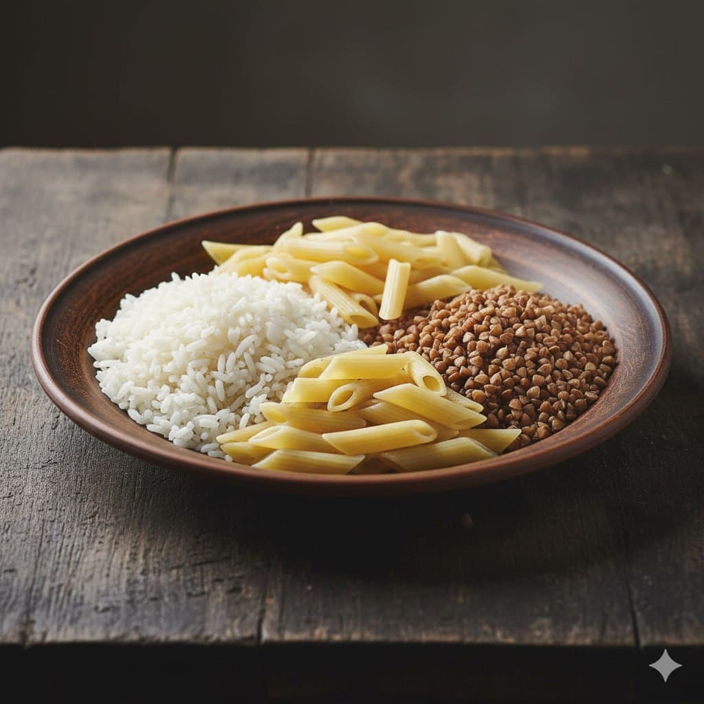 Рис/макароны/гречка