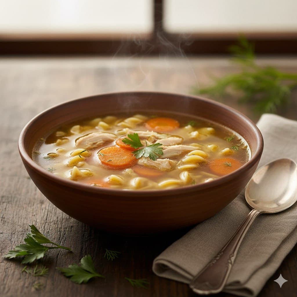 Куриная лапша