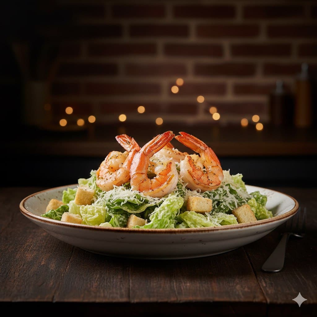 Цезарь с креветками